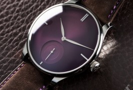 The Horophile x H. Moser & Cie. Venturer Small Seconds XL Purple Haze